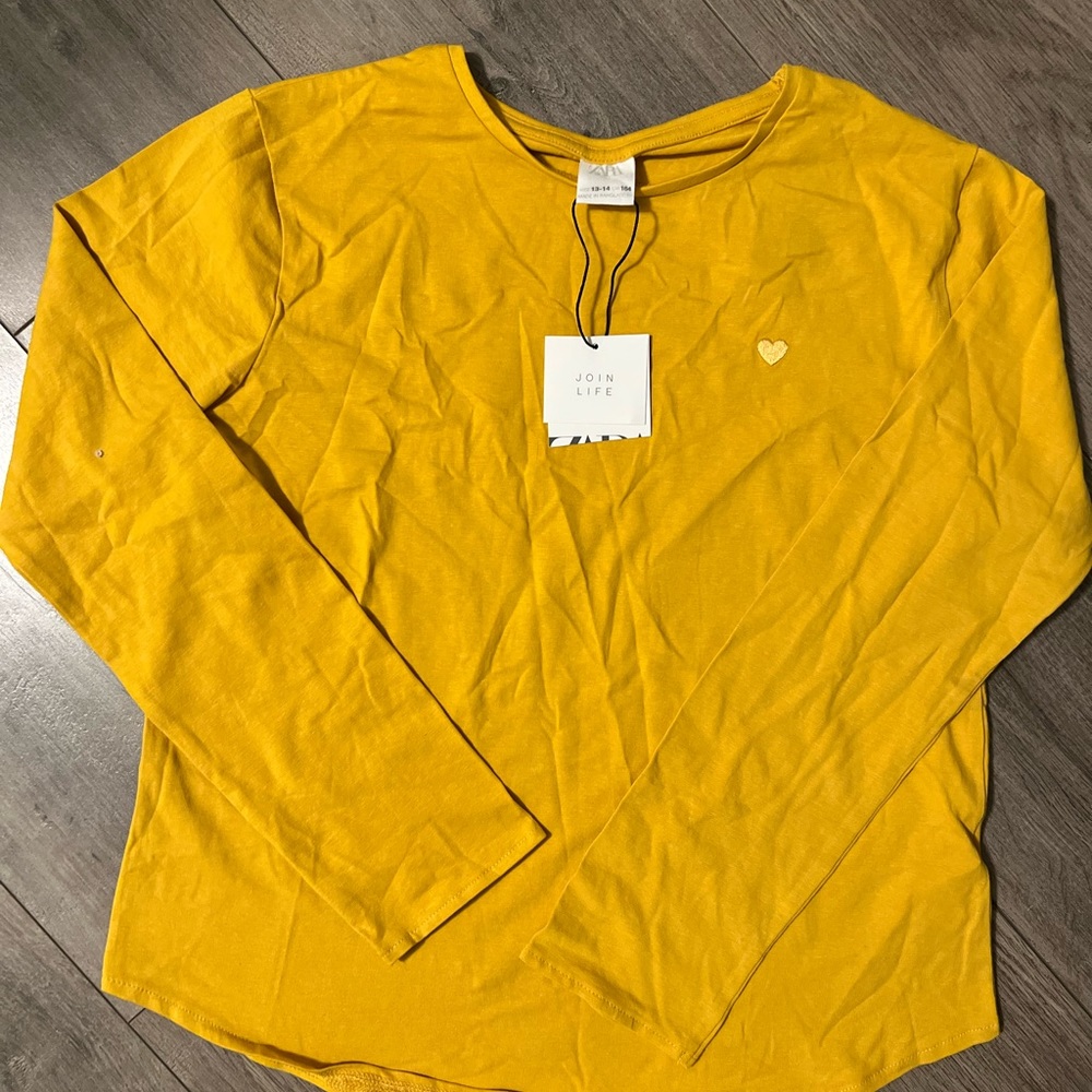 Zara top for girl 13-14 years